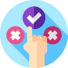 an icon indicating easy-to-use